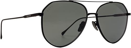 Miniatura 7 de DIFF Eyewear Dash Designer Aviator Sunglasses for Men and Women 100 UVAUVB Protection