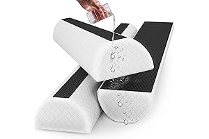 Sleepah Bed Rail for Toddlers (2 Pack) Memory Foam Bed Bumper Guard...