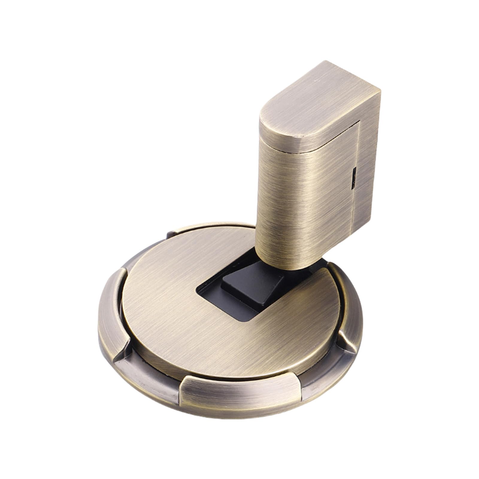 Windproof Metal Door Suction Mechanical Floor Door Stop AntiCollision Holder Bedroom Catches Wall Protector Mechanical Floor Stop Holder