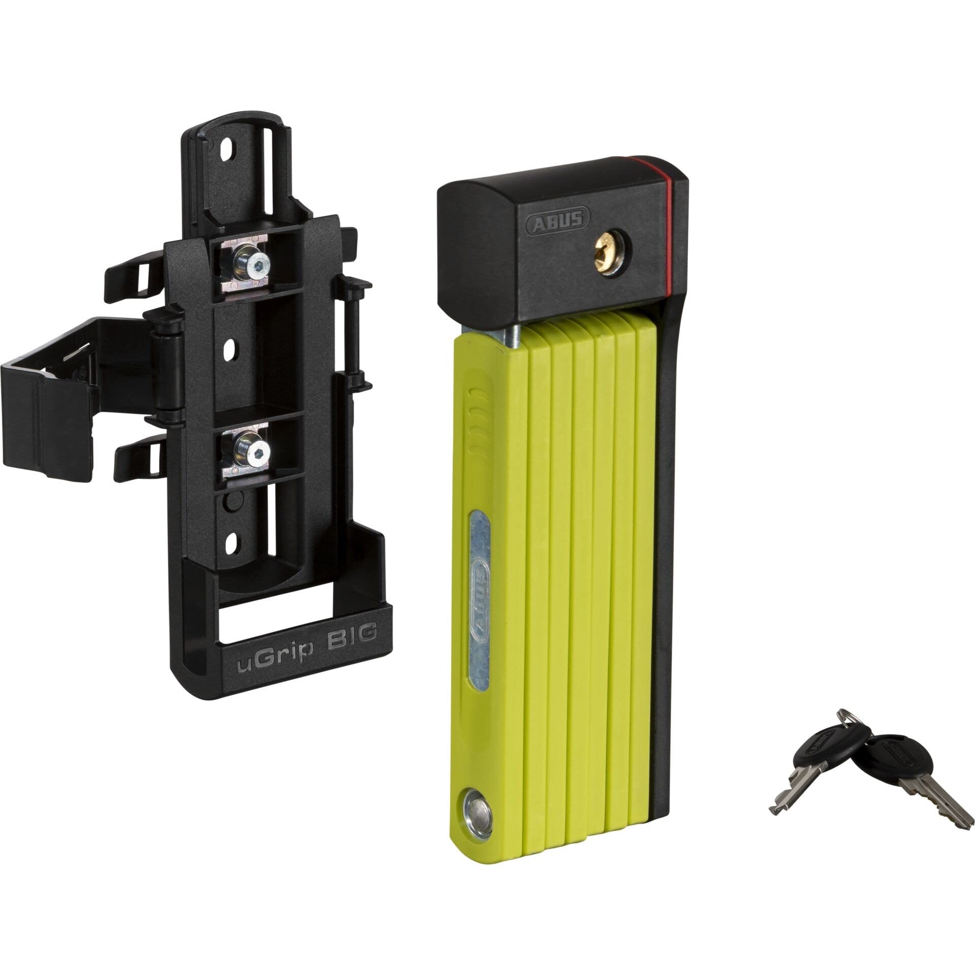 ABUS 5700/100 LM Sh, Lucchetto Pieghevole. Unisex-Adulti, Lime, 100 cm