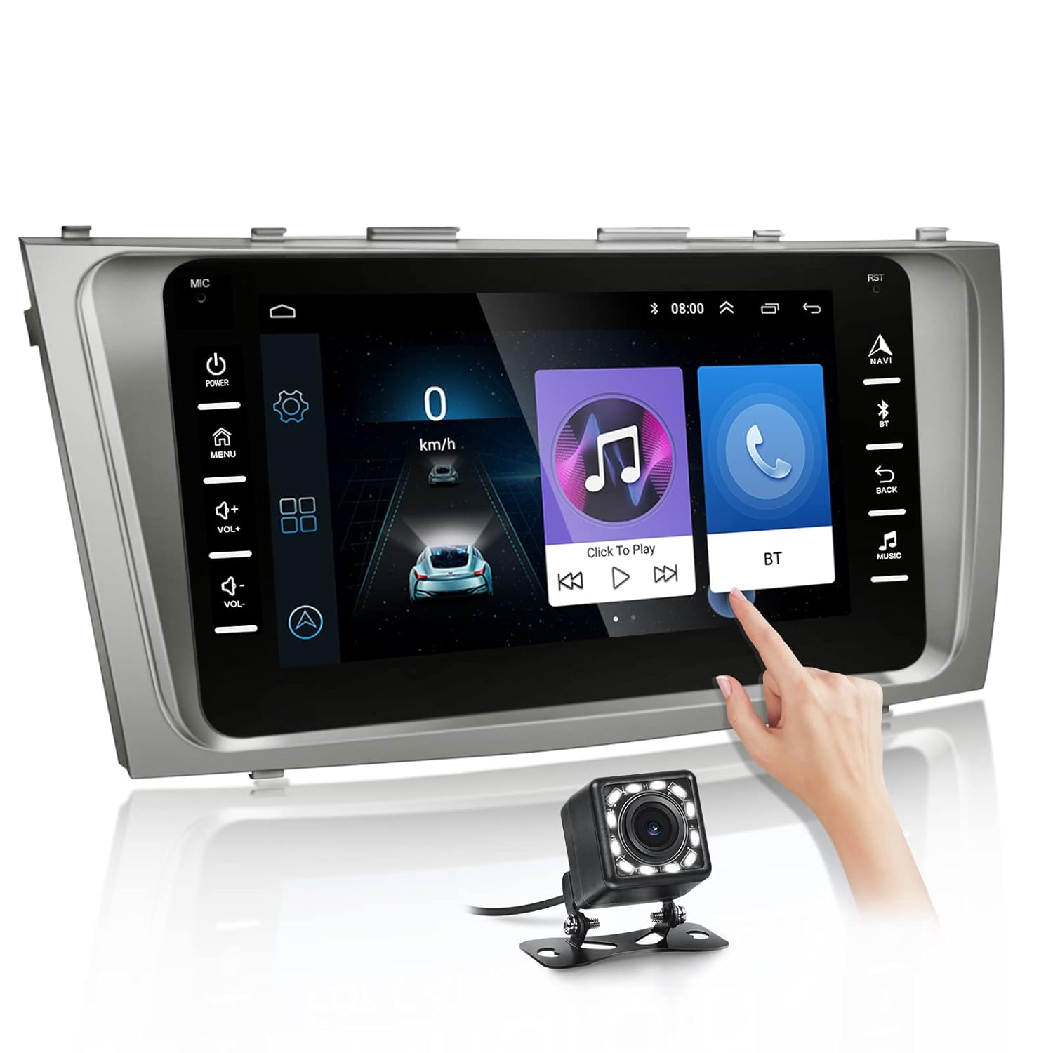 NHOPEEW Anddroid Car Stereo Fit for Toyota Camry Aurion 2007 2008 2009