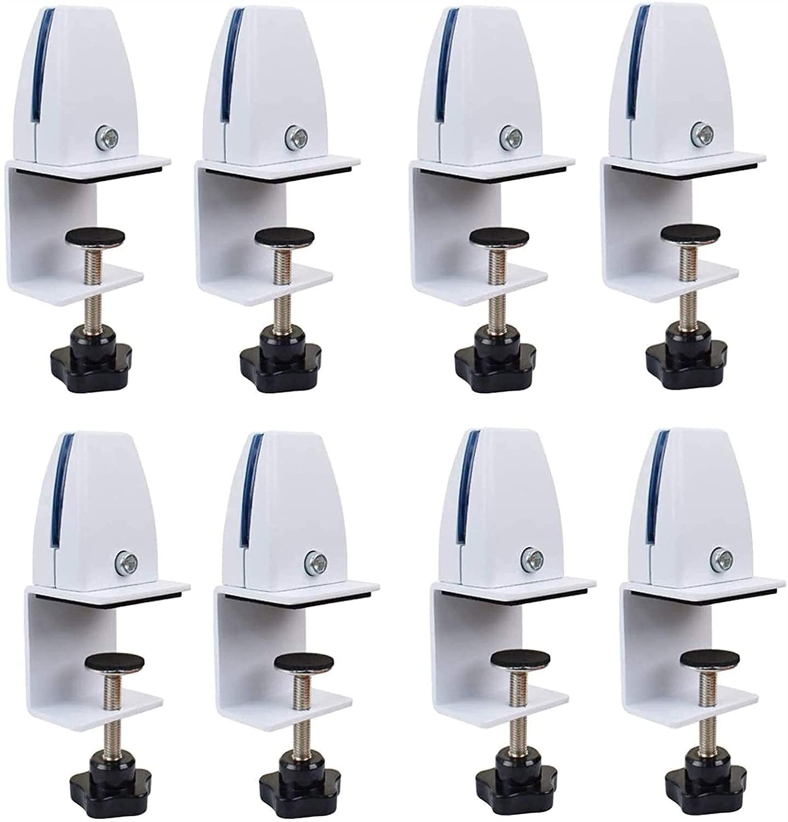 Panneau d'alliage d'aluminium blanc amovible lot de 8 pièces pour aménagement modulable