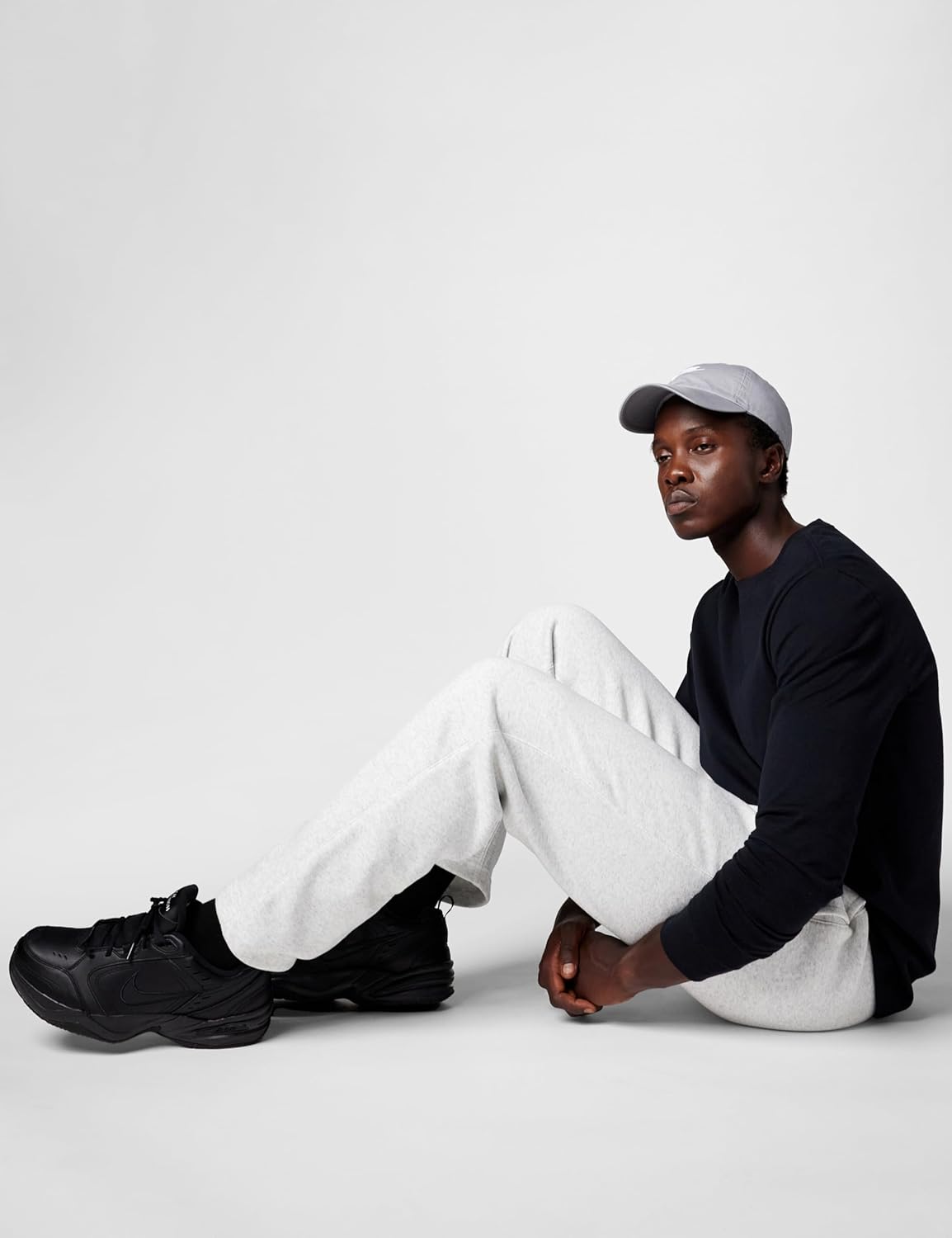 Nike Mens Club Açık Etek Fırçalı Polar Pantolon