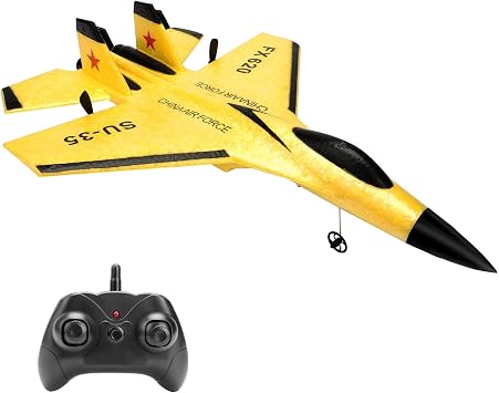 RC Plane, Remote Control Airplane, Hobby RC Glider, Ready & Easy To Fly For Beginners, RC Aircraft Jet With Luminous Strip