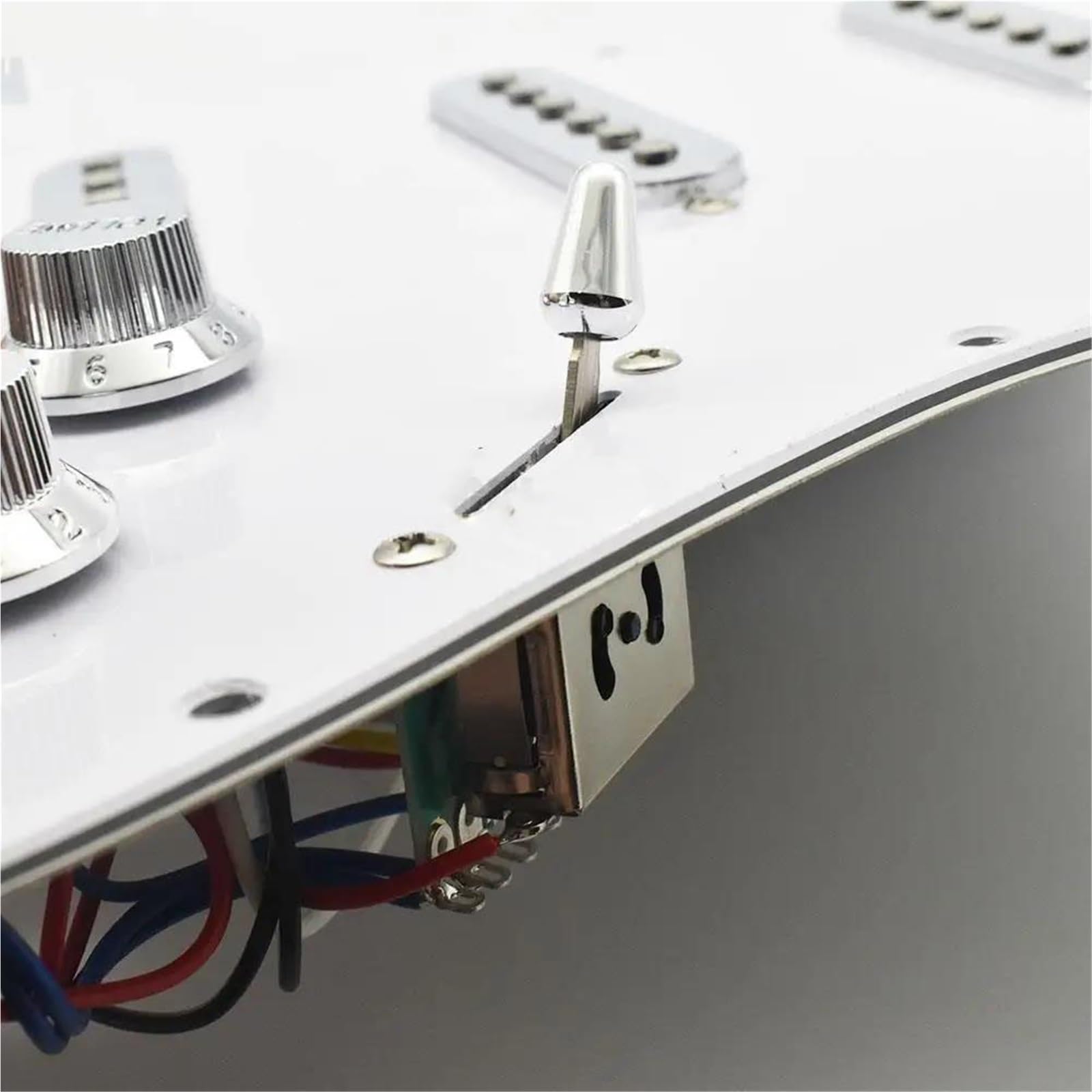 Pickguard Załadowany Do Gitary Przetworniki Do Gitary Elektrycznej Chromowane