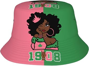 Sorority Gifts Bucket Hat Lightweight Beach Sun Hat Fashion Fisherman Hat for Women Men