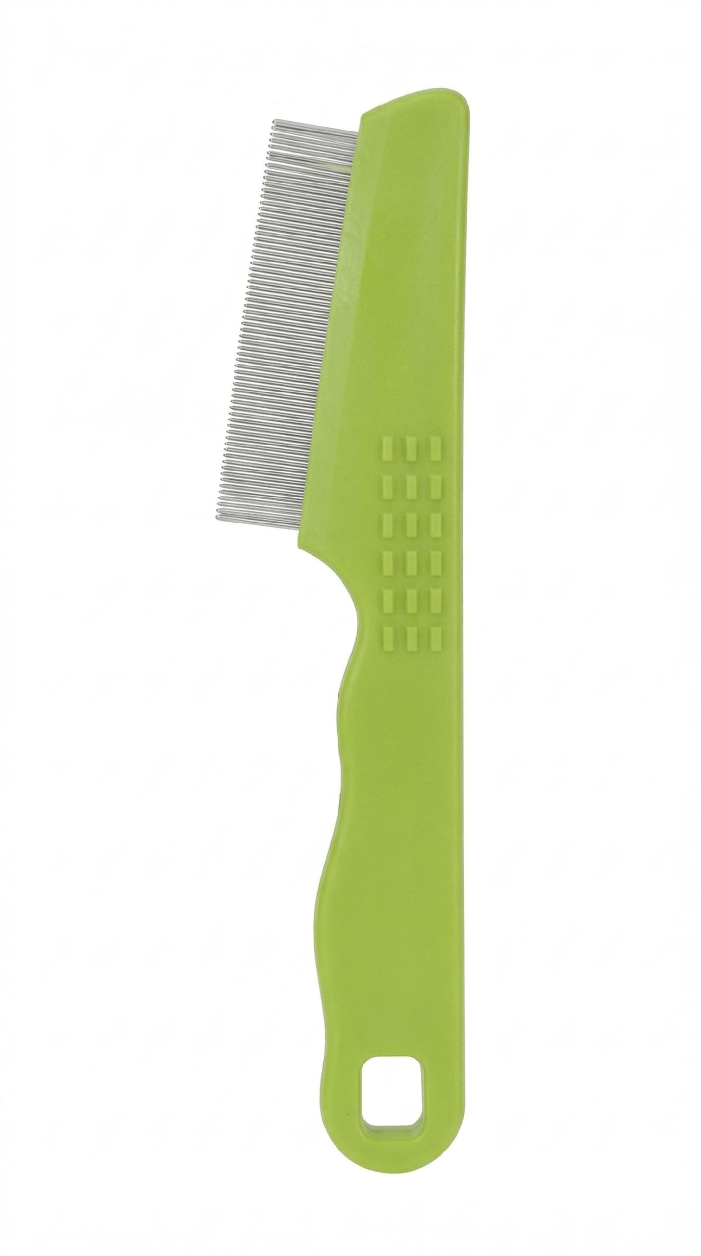 Pet Safari Double Row Comb - Helps Dry Skin - For Flea Prevention and Detection in Pets with Short and Long Hair