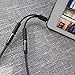 Zeskit 3.5mm Jack Stereo Audio Splitter Y Cable for Connecting 2 Earphones Headphones to iPhone iPad Switch and More