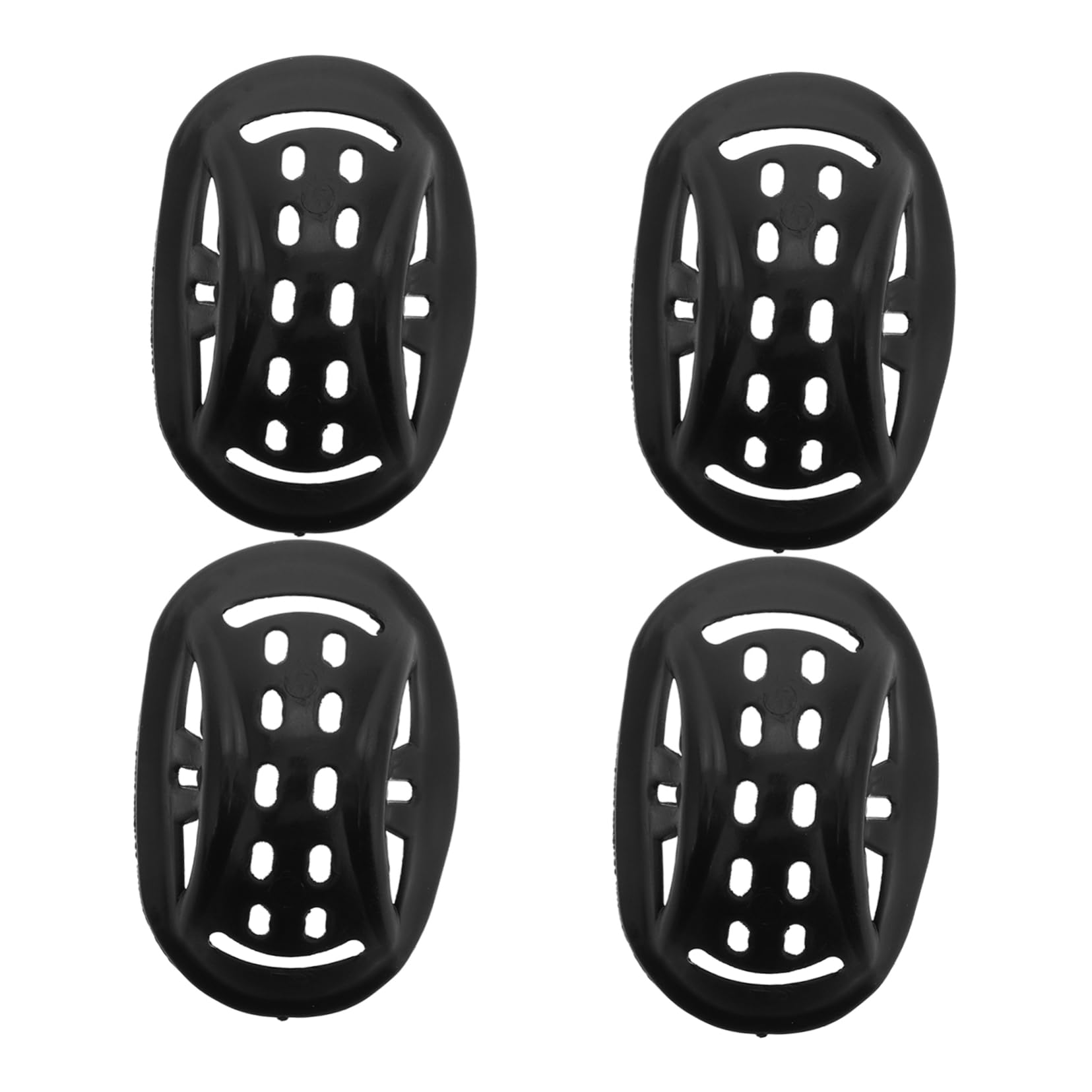 VINTORKY 4pcs Hardhat Chin Pads Soft Silicone Attachment for Helmet Softball Face