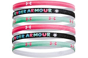 Nike Girls' Multipack Graphic Headbands (6-Pack)