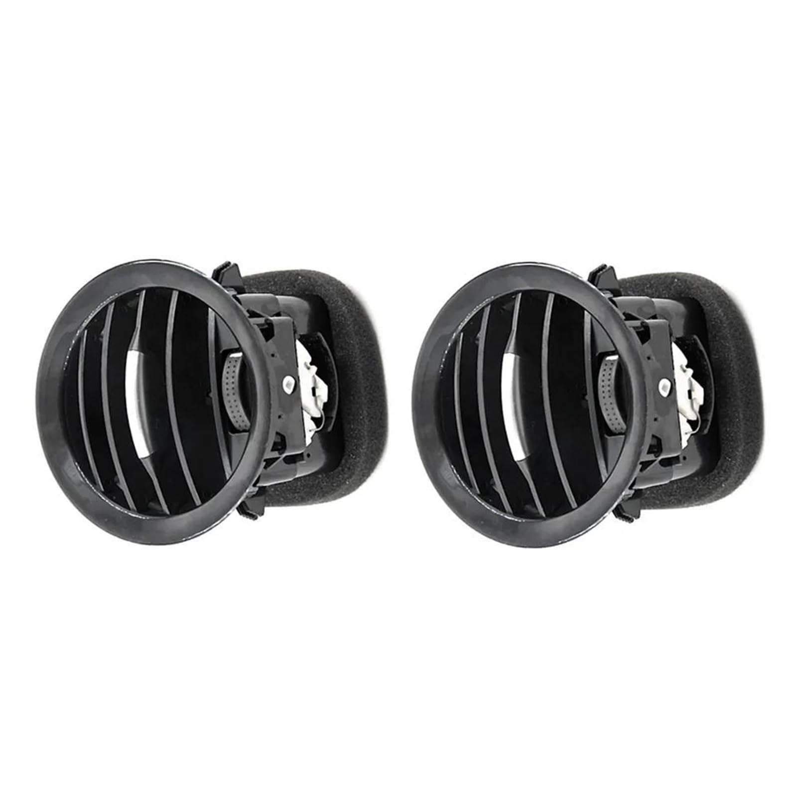 Grille d'aération Corsa D noire buse climatisation de remplacement 13417363 pack de 2 - 4