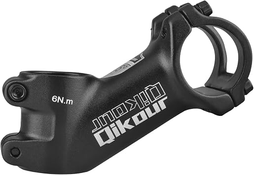 TRIWONDER 31.8 Bike Stem - 35 Degree, 70mm, 80mm, 90mm - MTB Stem for Road, Mountain, BMX Bikes Black, 31.8 x 80 mm