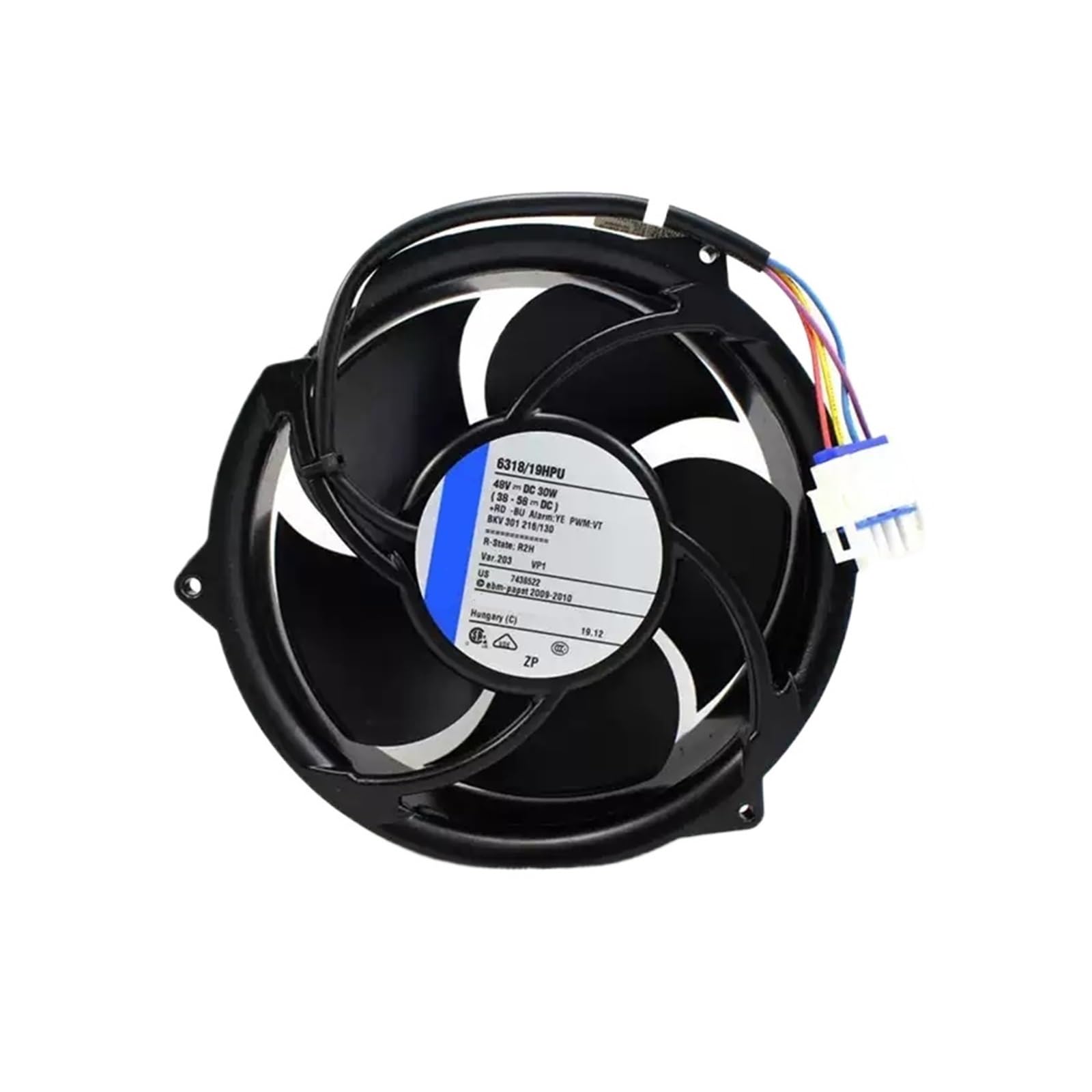 Ventilateur 6318/19HPU pour le remplacement thermique des systèmes de télécommunication 48V