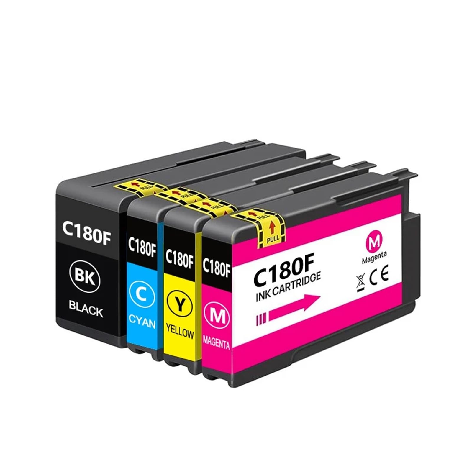 Cartuccia d'inchiostro IJM C180F compatibile for Ricoh 60L71A 60L68A | 60L69A 60L70A, alimentazione a getto d'inchiostro, materiali di consumo della stampante