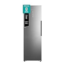 Hisense FT3K310SEIE Freezer Verticale Multi Air Flow, Total No Frost, Inox, 185.6 x 59.5 cm, Classe E, 312 L