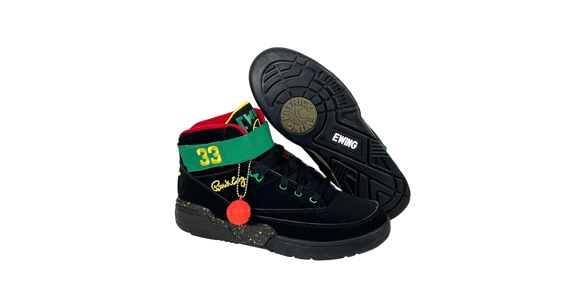 Amazon | Ewing Athletics 33 MID JAMAICA スニーカー