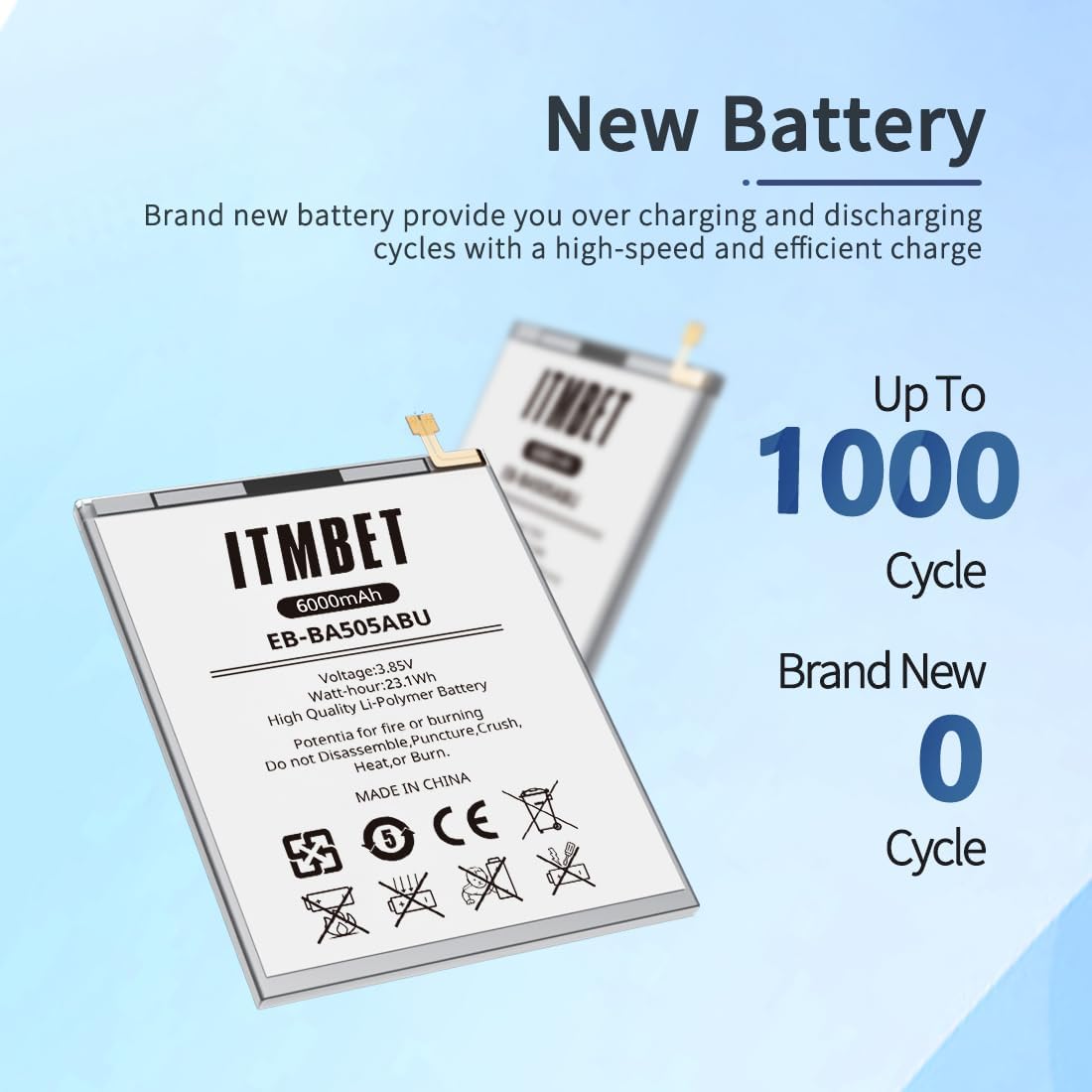 갤럭시 노트 교체용 배터리 자가 수리 교체 삼성 S23용 배터리, [5000mAh] 업그레이드 2025년형 새 0사이클-모바일 11번가