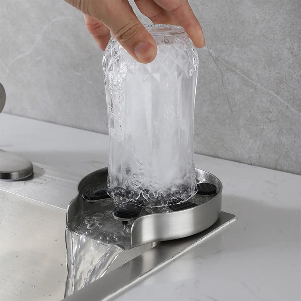 lavello da Cucina in Vetro rondella a Sei Foglie/idropulitrice/Bar Commerciale per la casa KTV Coffee Shop Pulizia Automatica rondella della Tazza/lavello della Cucina Accessori