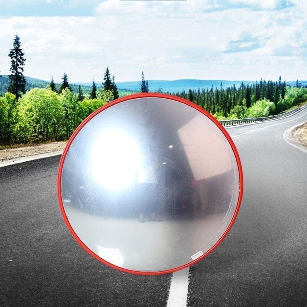 Blind Spot Corner Mirrors, Convex Mirrors, Garage, Office and Traffic Safety, Indoor and Outdoor Corner Mirrors(45cm)