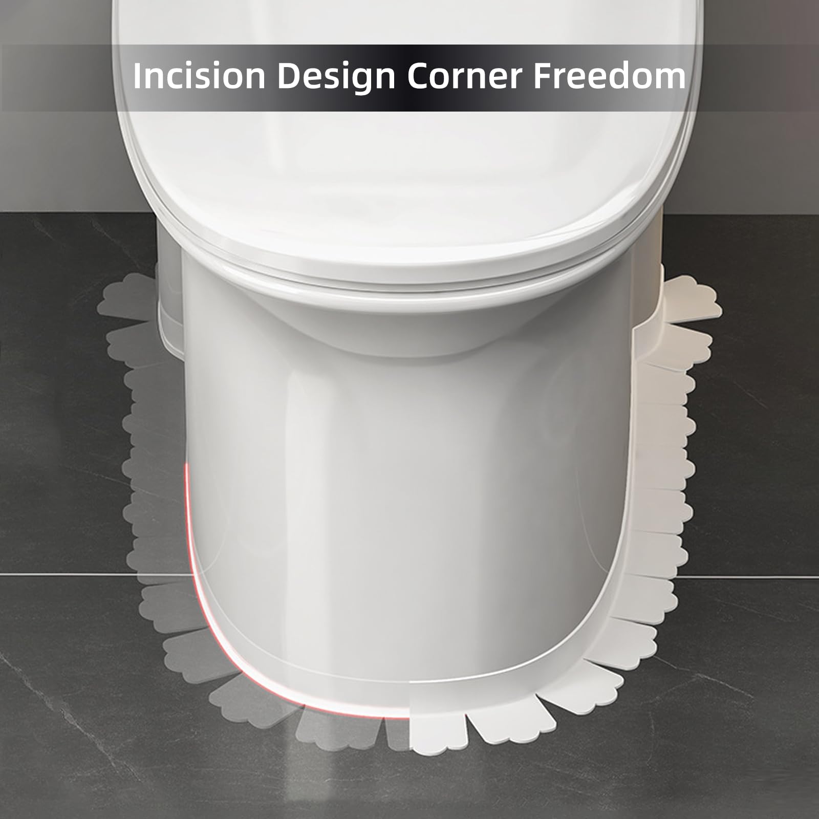 Ruban Adhésif Imperméable Autocollant pour Sol de Toilettes, Cuisine, Salle de Bain - Anti-Humidité et Moisissure (1.5 m)