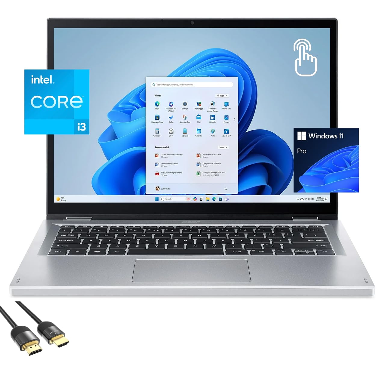 Amazon.co.jp: Acer Aspire 3 Spin 2-in-1 ノートパソコン 14インチ