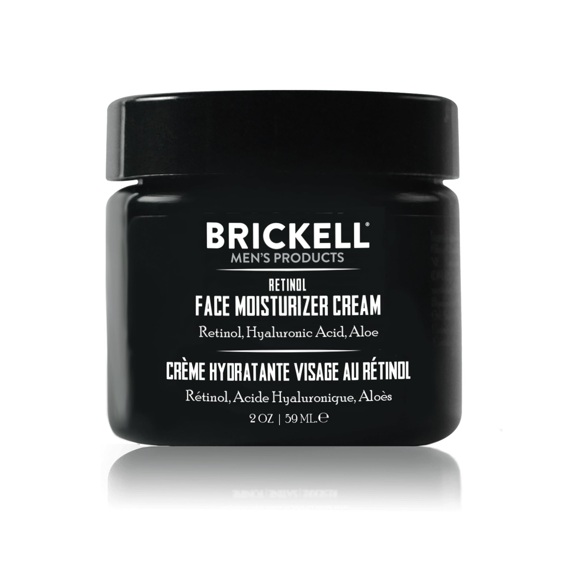 Brickell Men's Retinol Face Moisturizer Cream For Men, Anti-Wrinkle Face Night Cream with Retinol, Hyaluronic Acid, and Vitamin E To Reduce Fine Lines and Even Skin Tone, Fragrance