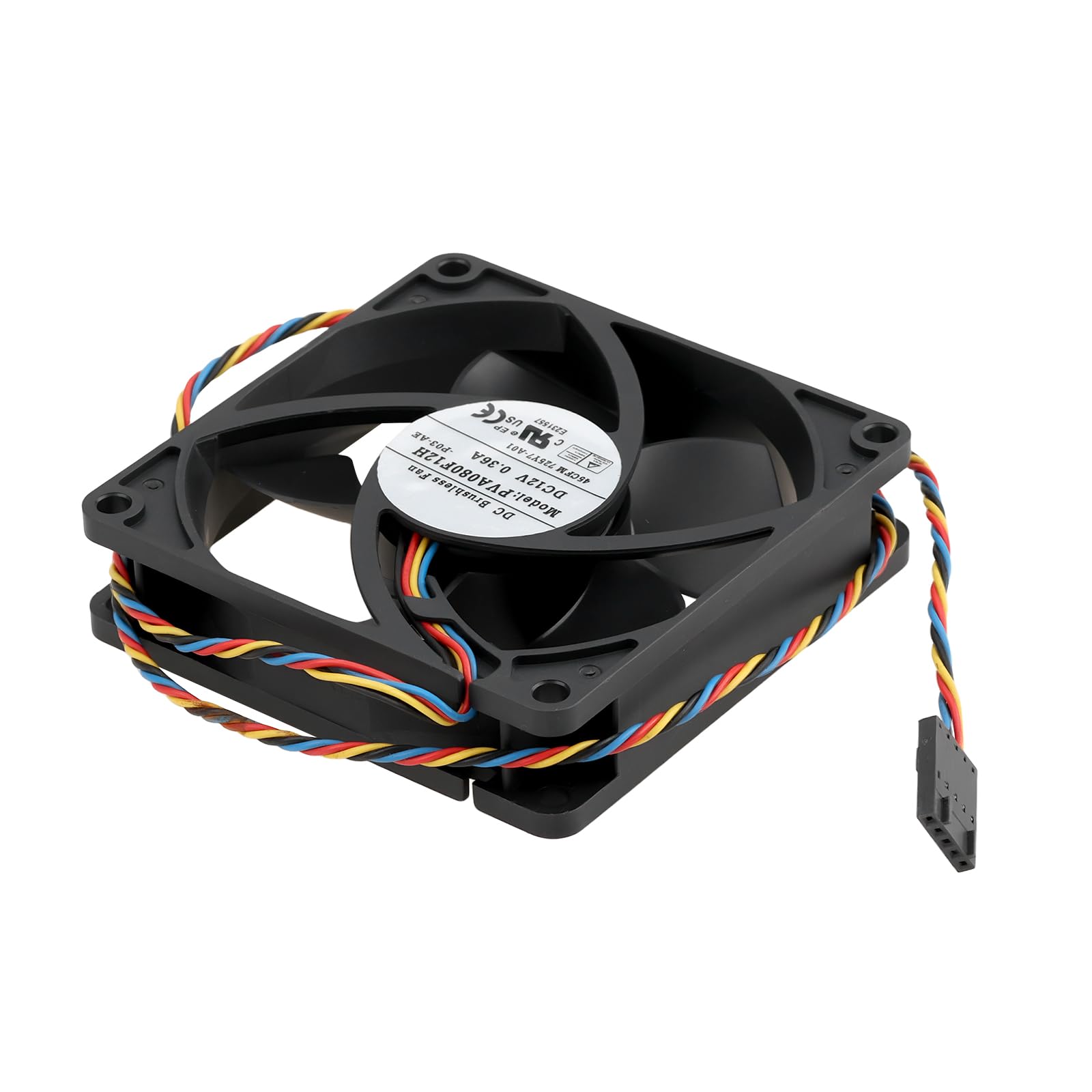 Micro Traders Computer Chassis Cooling Fan 9DVNN DASA0820R2U 80 * 80 * 20mm Compatible with Dell Optiplex 390 790 990 3010