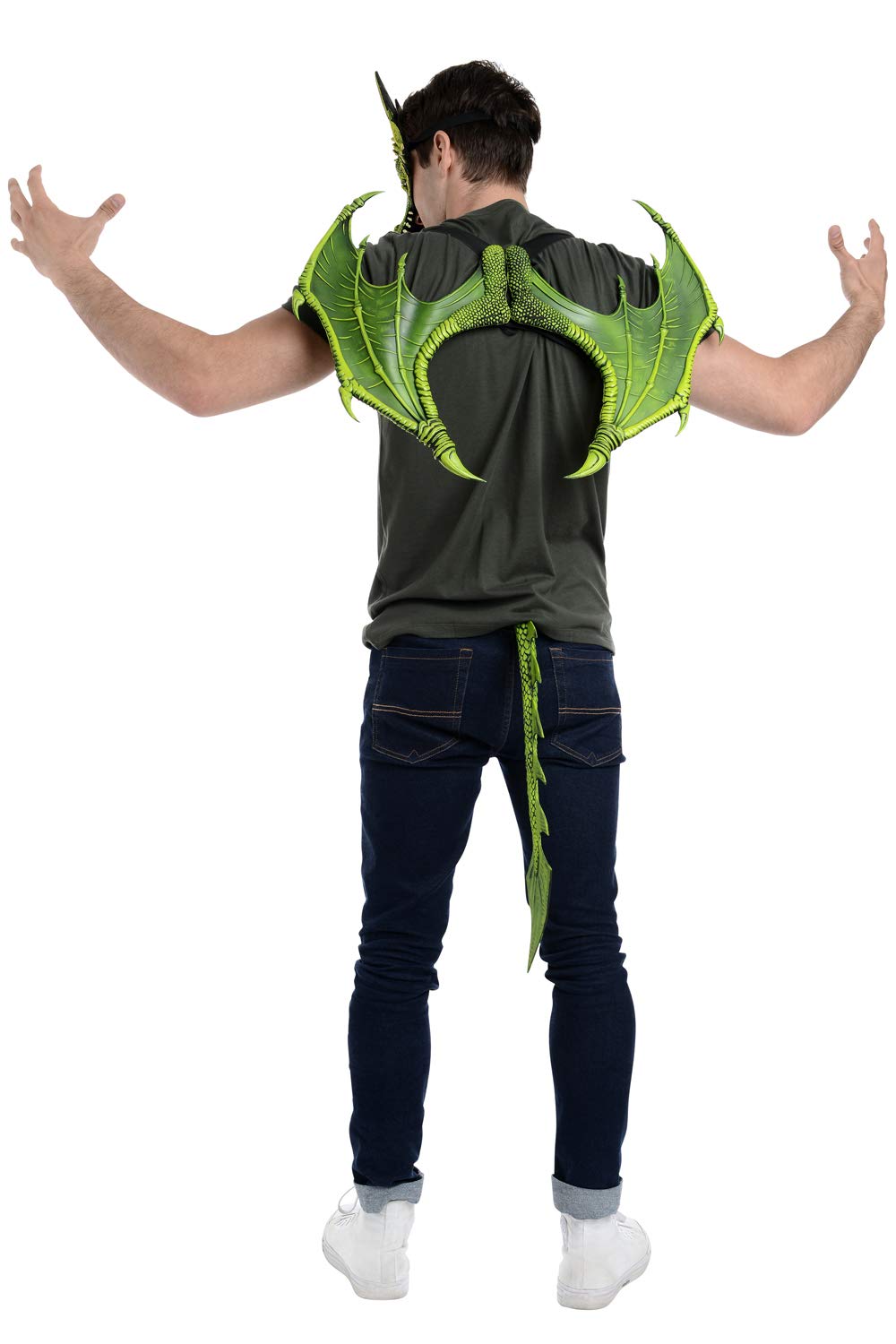 Zac's Alter Ego Fancy Dress Dragon Set - Great for World Book Day & Halloween — image 1