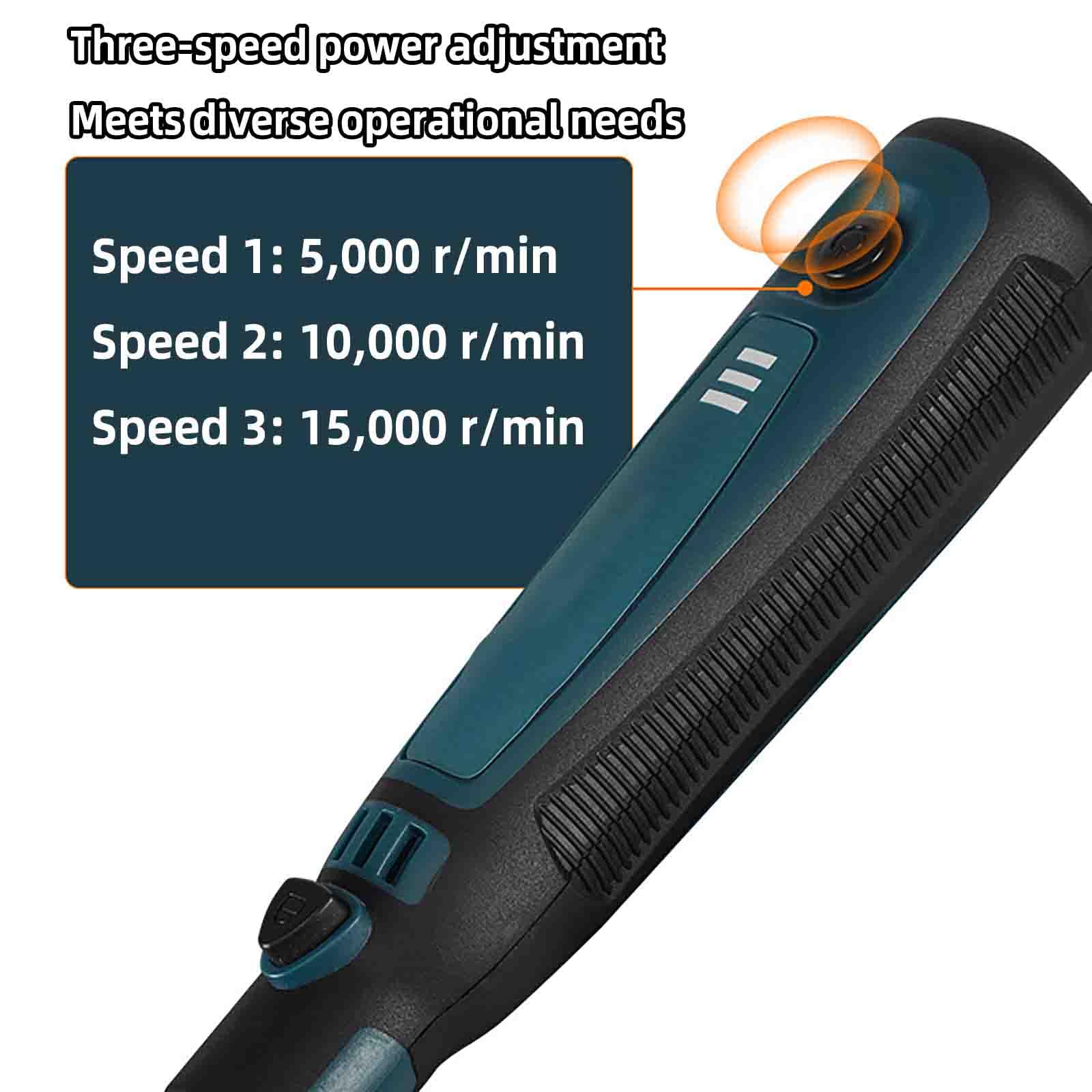 Penna Per Incisione Incisore Laser Legno Metallo Elettrico Engraving Pen Su Vetro Elettrica Professionale Portatile Ricaricabile Via USB Regolazione A 3 Velocità (green,16cm)