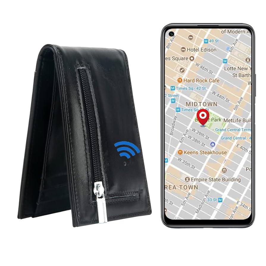 Amazon.com: Anti-Lost Wallet for Men, Wallet with GPS