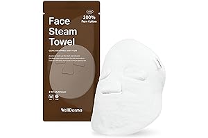 WELLDERMA FACE STEAM AND COOLING TOWEL 2-IN-1 COTTON CARE