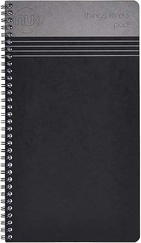 NU Notizbücher – Craze Cloud Range – Things to Do Pad – Notizbuch mit Spiralbind