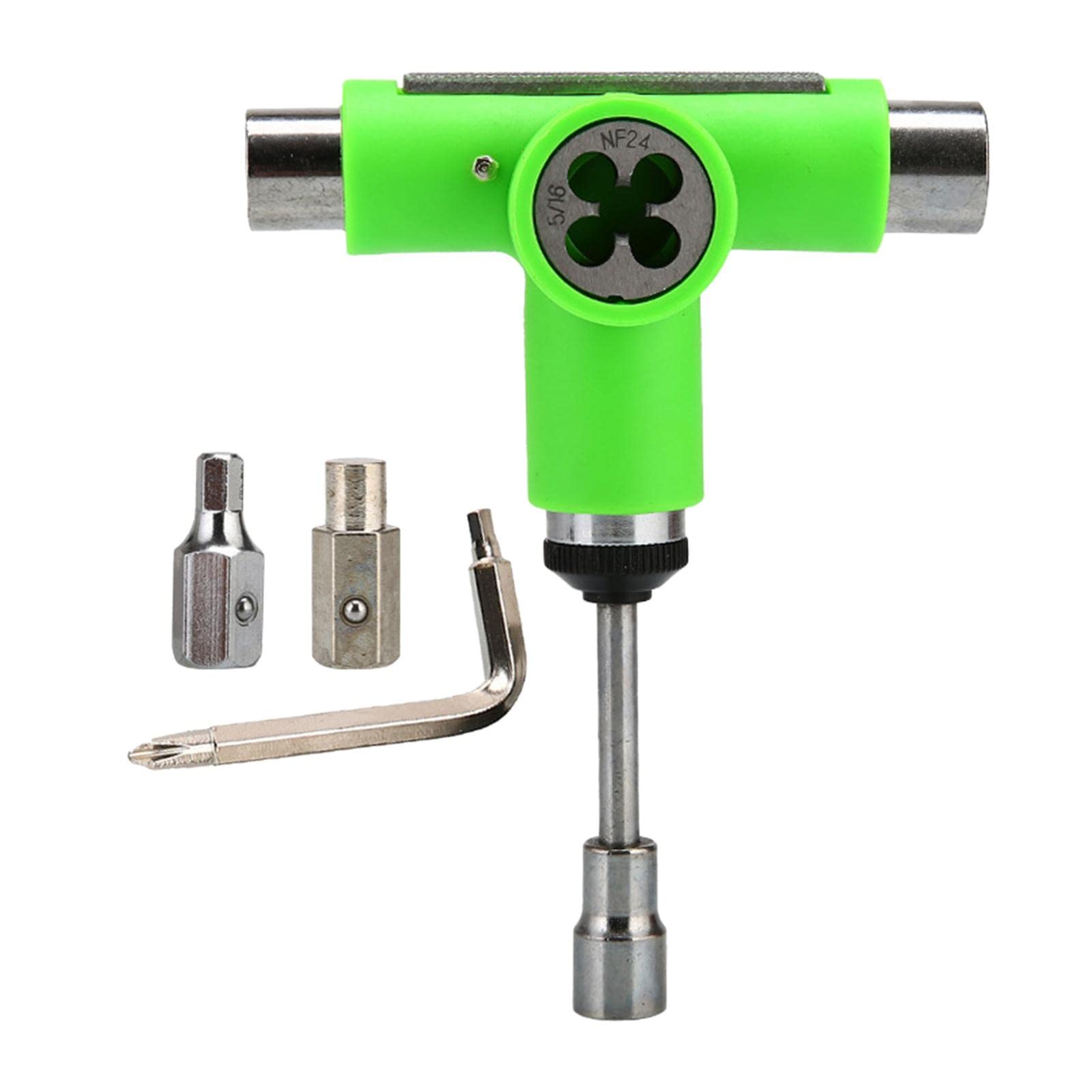 Gralara Kit D'outils Multifonctions pour Skateboard, Longboard, Roulements, Trucks, Plateaux, Visserie, Clé