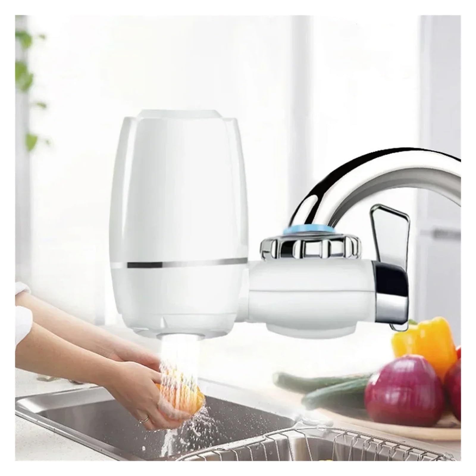 Purificador de agua grifo cocina Kubichai, compatible con filtros carbón activado(C)