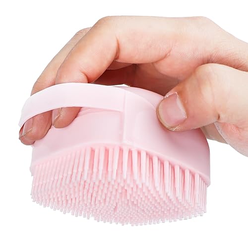 Miniatura 5 de Cepillo de champú de baño para perros - Cepillo de champú para perros - Cepillo de masaje de baño para mascotas - Cepillo de baño para perros con