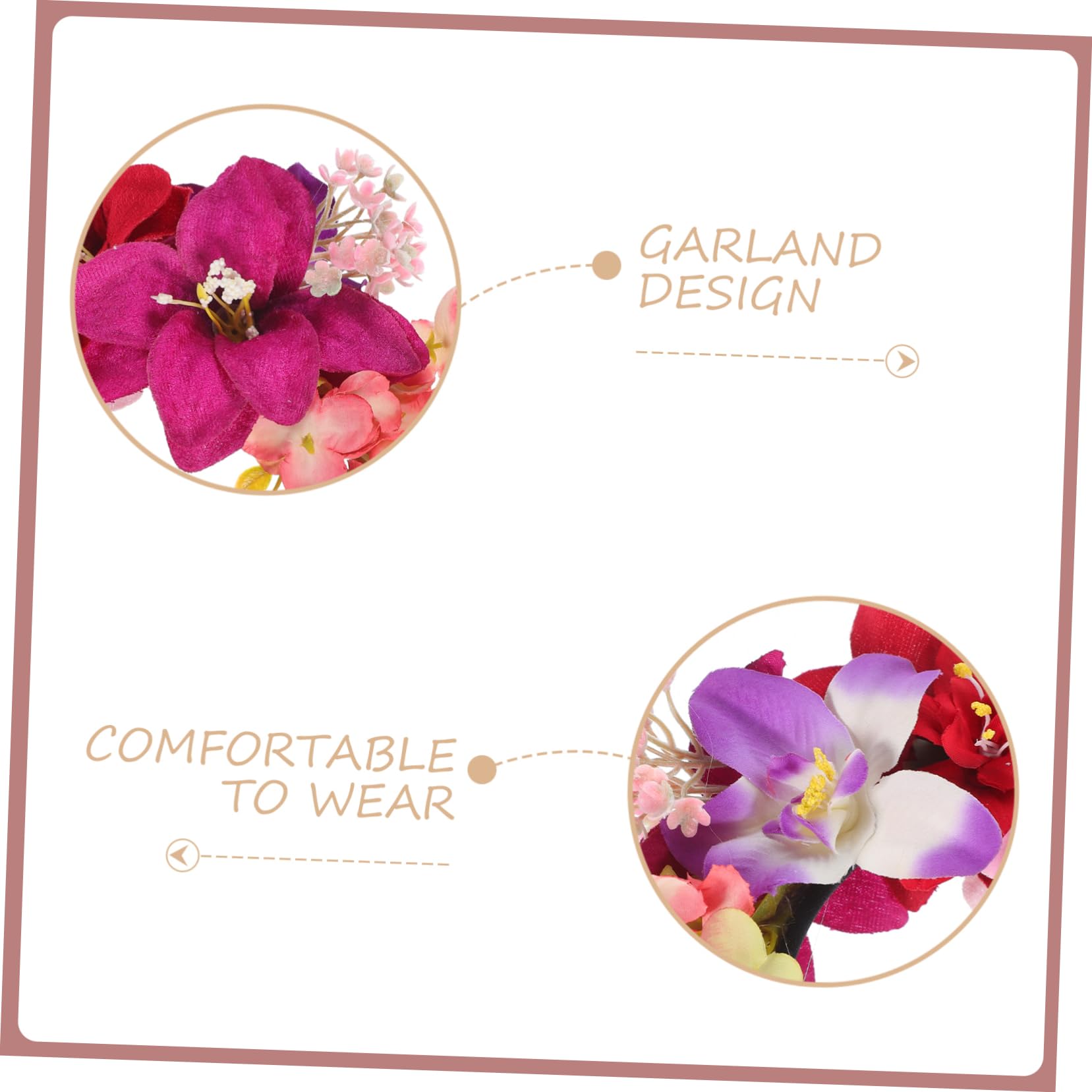 Healeved 3pezzi Cerchietto Elegante Tessuto Con Fiori Di Giglio Accessorio Per Alla Moda Per Matrimonio Compleanni e Occasioni Speciali