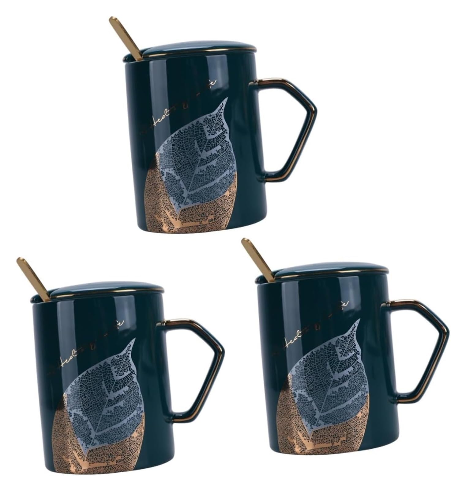 Tazas de café, tazas de bebidas, taza de cerámica con tapa, taza con tapa, taza para beber, taza de agua, taza de regalo, taza de porcelana, taza de café verde, taza de personalidad con tapa, taza de