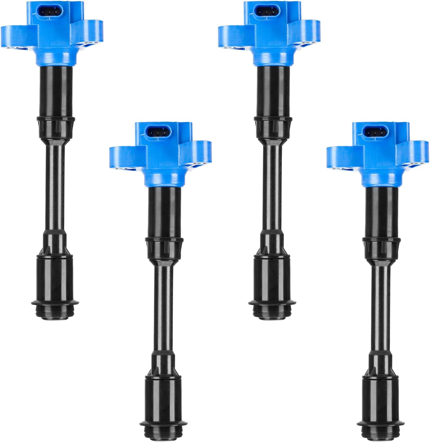 Ignition Coil Pack for Ford Escape 2013-2016 1.6L, Fiesta 2014-2019 1.6L, Fusion 2013-2014 1.6L, Transit Connect 2014-2016 1.6L, DG551 UF674 C871 BM5G12A366DA, 4 Pcs