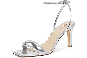 Metallic Heeled Sandals: Step into Glamour with Every Stride