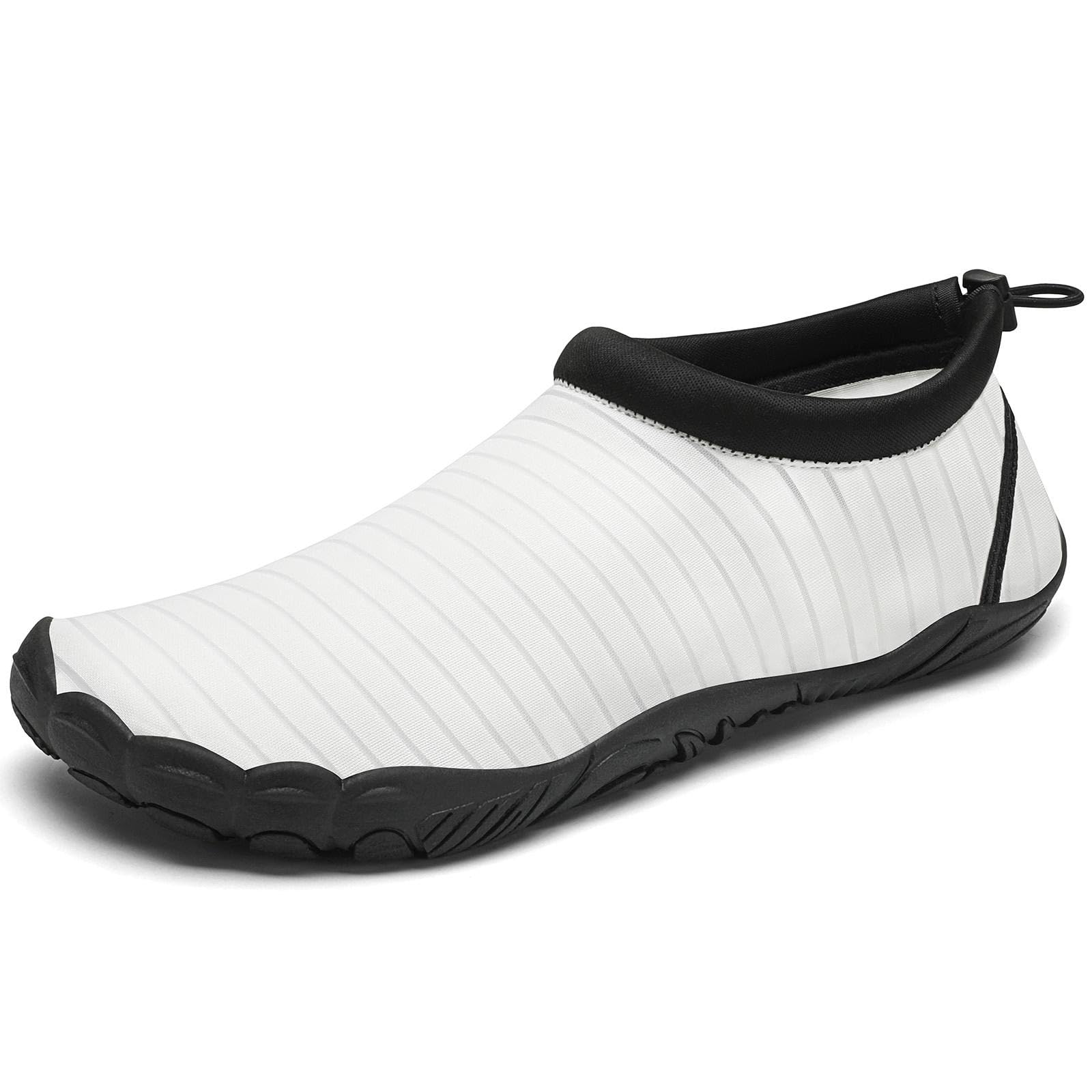 Mishansha Unisex Badeschuhe Leicht Atmungsaktive rutschfeste Barfußschuhe mit Dicker Sohle, Gr. 36-46