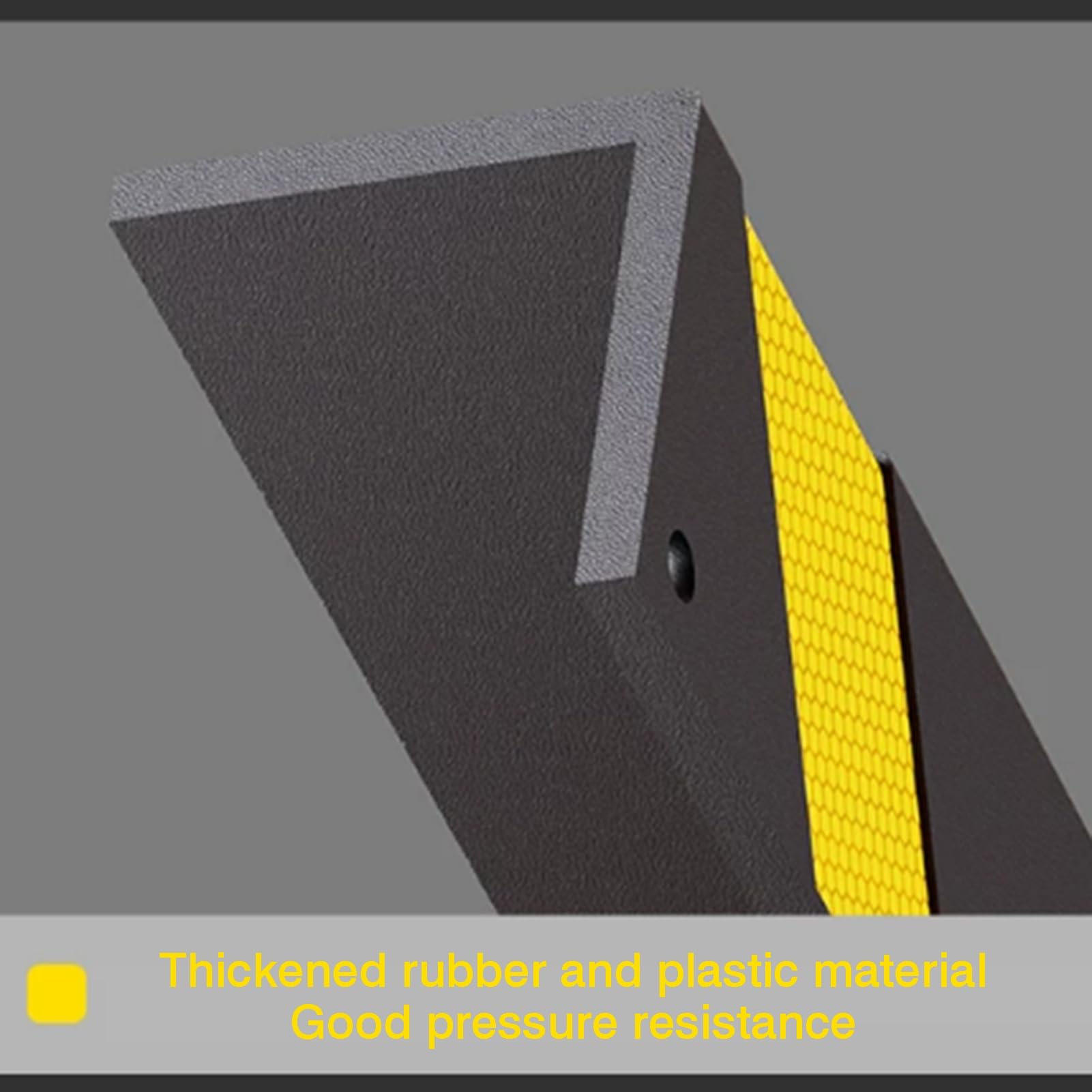 Protectores De Esquinas Goma Reflectantes, Pared Alta Visibilidad