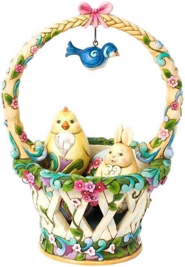 Jim Shore Easter Basket with ornaments Home & Kitchen
