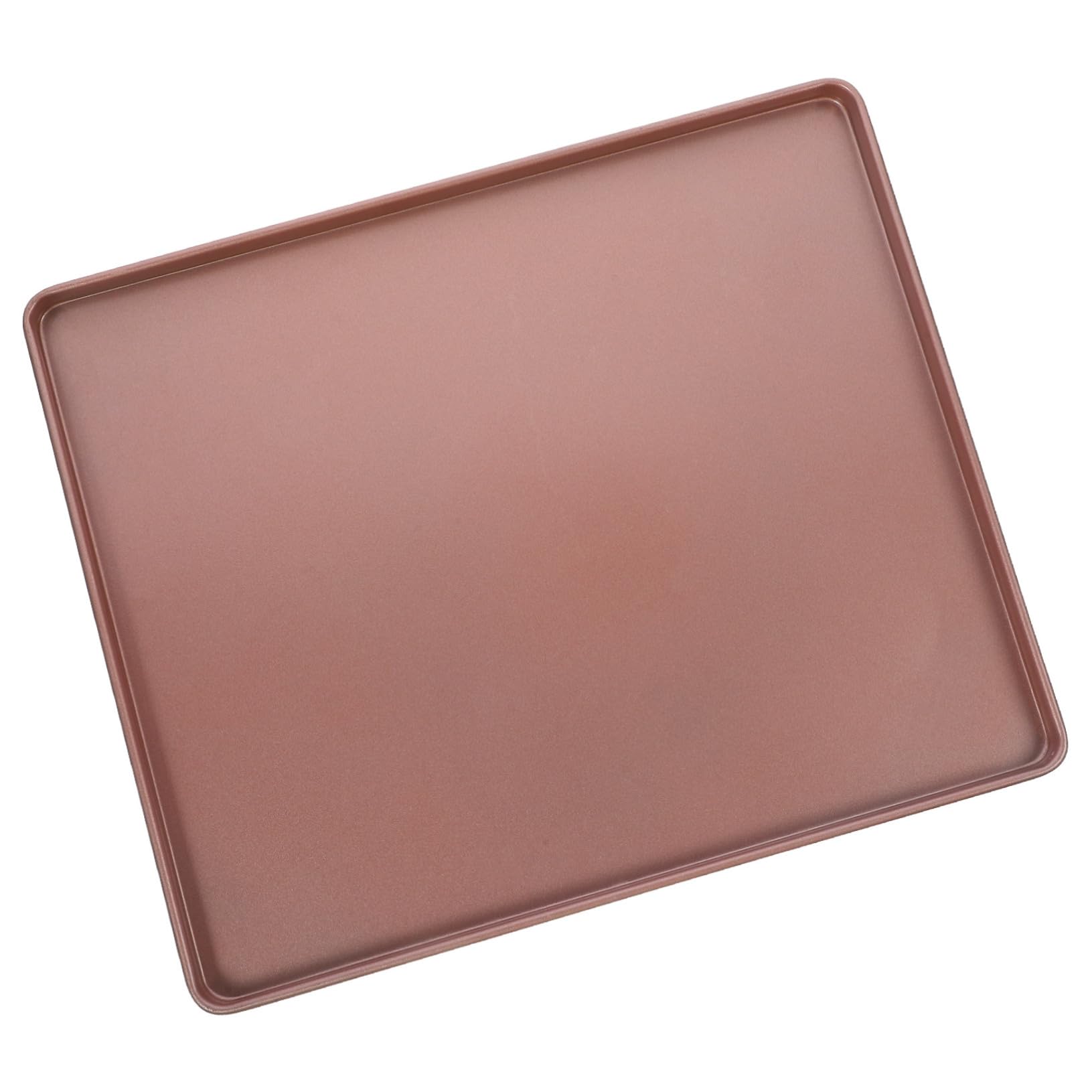 ABOOFAN Golden Small Sheet Pan Carbon Steel Rectangle Baking Pan Cookie Trays for Baking