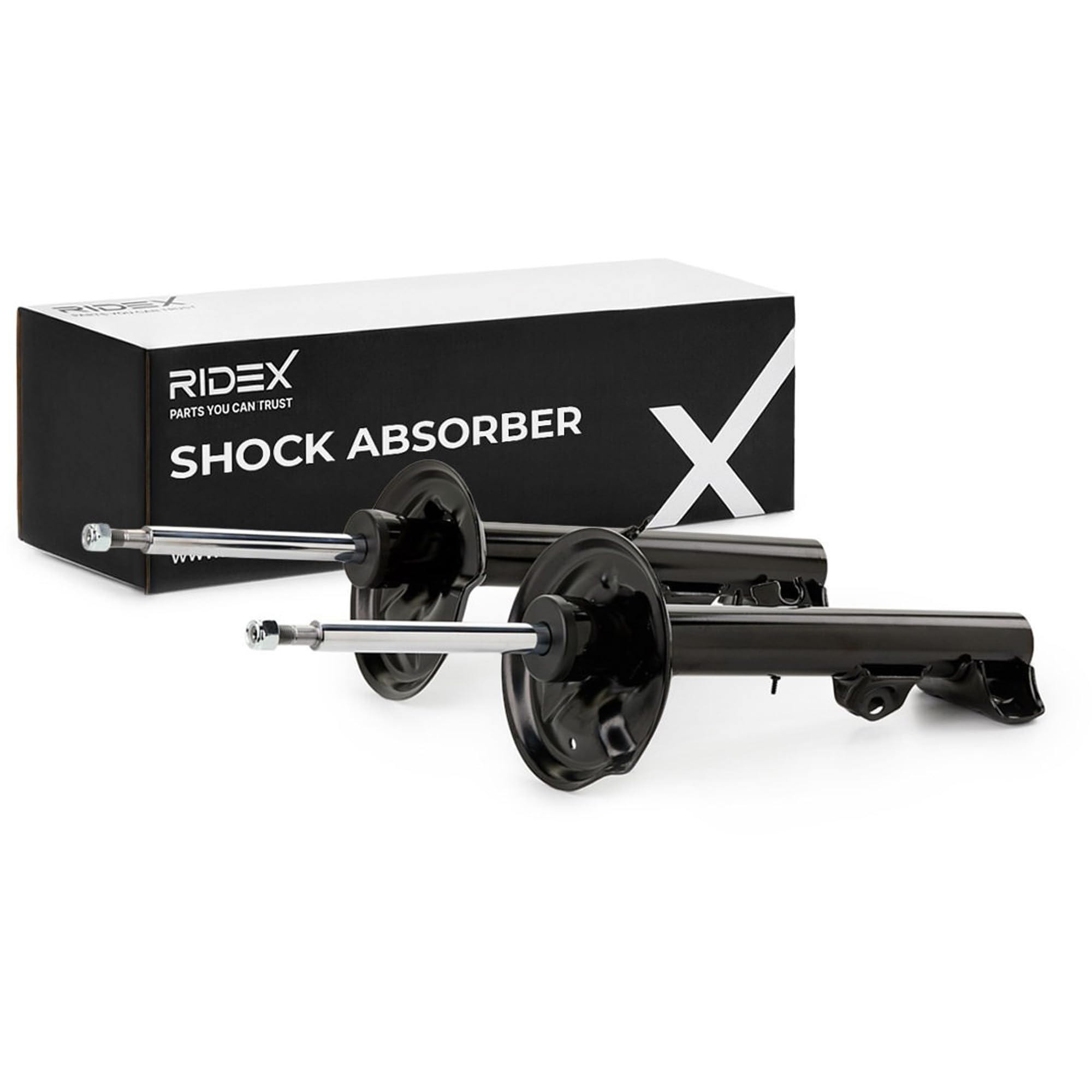 RIDEX 2x Amortisseur Avant Avant Droite Avant Gauche Pression de gaz Compatible avec BMW 3 Berline E36 3 Coupé E36 3 Compact E36 3 Cabriolet E36 Z3 Roadster E36