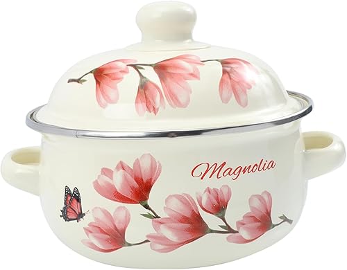 Miniatura 1 de DECHOUS Olla de sopa de esmalte 16c pequeña cerámica portátil