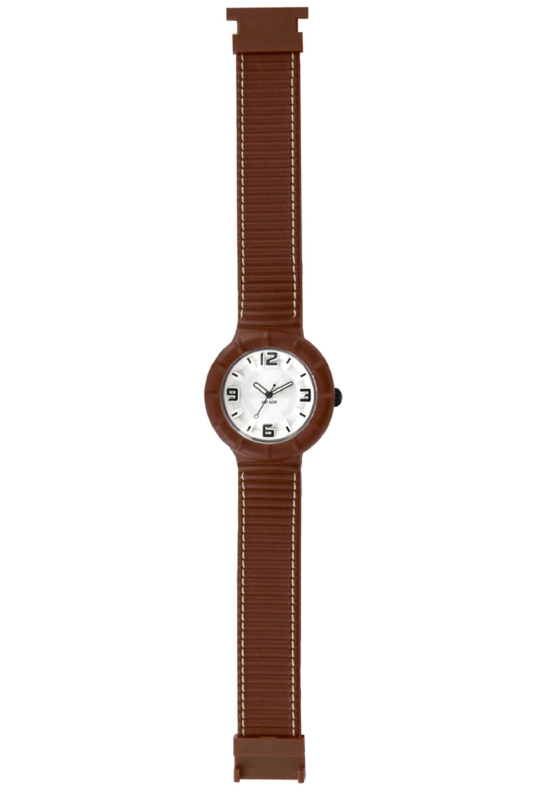 Orologio Al Quarzo Hip Hop Unisex Leather Classico Cod. HWU0206-image