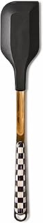 MACKENZIE-CHILDS Kitchen Spatula, Silicone Spatula for Cooking, Black-an...