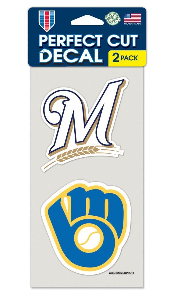 MLB 2-Piece Die-Cut Decal, 4" x 8"
