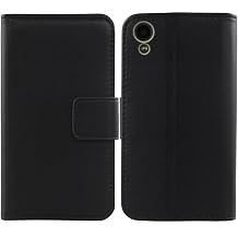 Premium Genuine Real Flip Folder Folio Leather Case for ZTE Blade A3 Plus 5" Phone Protection Protector Cover Book Wallet Business Skin Pouch Etui Black