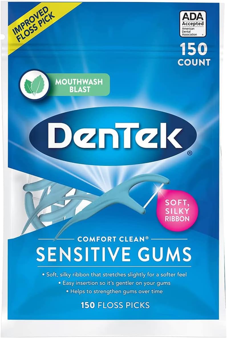 DenTek Comfort Clean Floss Picks Fresh Mint 150 Each